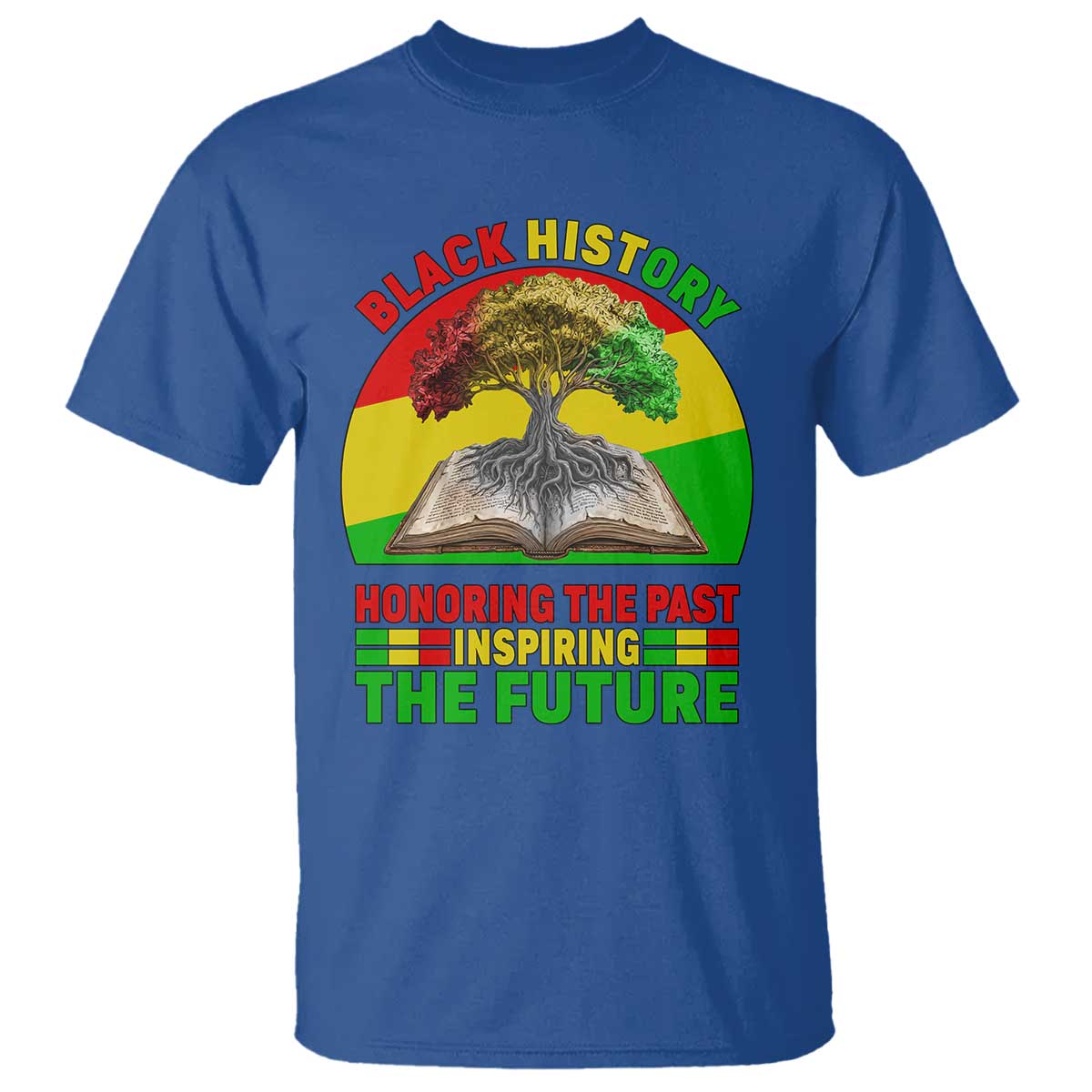 Black History Honoring The Past Inspiring The Future T Shirt African American Pride - Wonder Print Shop