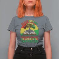 Black History Honoring The Past Inspiring The Future T Shirt For Women African American Pride - Wonder Print Shop