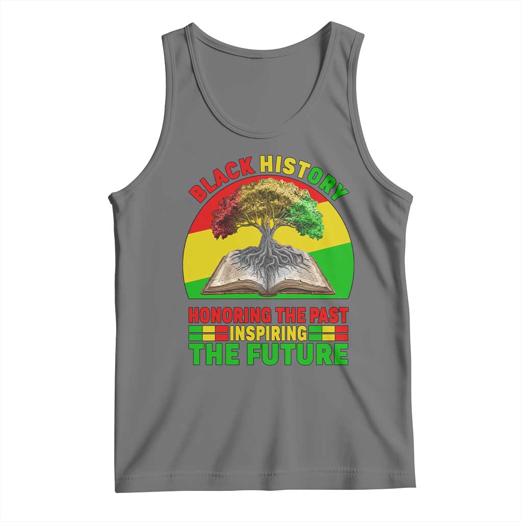 Black History Honoring The Past Inspiring The Future Tank Top African American Pride - Wonder Print Shop