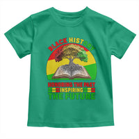Black History Honoring The Past Inspiring The Future Toddler T Shirt African American Pride - Wonder Print Shop