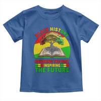 Black History Honoring The Past Inspiring The Future Toddler T Shirt African American Pride - Wonder Print Shop