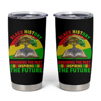 Black History Honoring The Past Inspiring The Future Tumbler Cup African American Pride - Wonder Print Shop