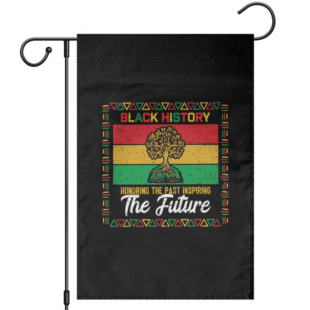 Black History Month Garden Flag Honoring The Past Inspiring The Future - Wonder Print Shop