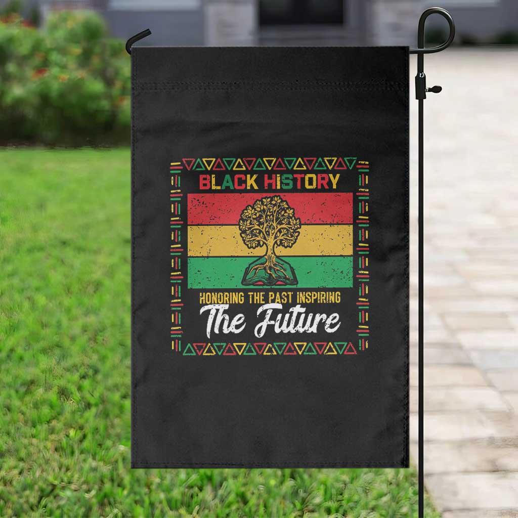 Black History Month Garden Flag Honoring The Past Inspiring The Future - Wonder Print Shop