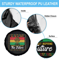 Black History Month Spare Tire Cover Honoring The Past Inspiring The Future - Wonder Print Shop