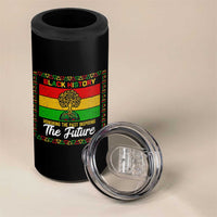 Black History Month 4 in 1 Can Cooler Tumbler Honoring The Past Inspiring The Future - Wonder Print Shop