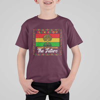 Black History Month T Shirt For Kid Honoring The Past Inspiring The Future - Wonder Print Shop