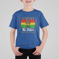Black History Month T Shirt For Kid Honoring The Past Inspiring The Future - Wonder Print Shop