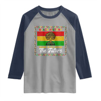 Black History Month Raglan Shirt Honoring The Past Inspiring The Future - Wonder Print Shop