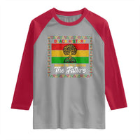 Black History Month Raglan Shirt Honoring The Past Inspiring The Future - Wonder Print Shop