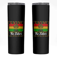 Black History Month Skinny Tumbler Honoring The Past Inspiring The Future - Wonder Print Shop