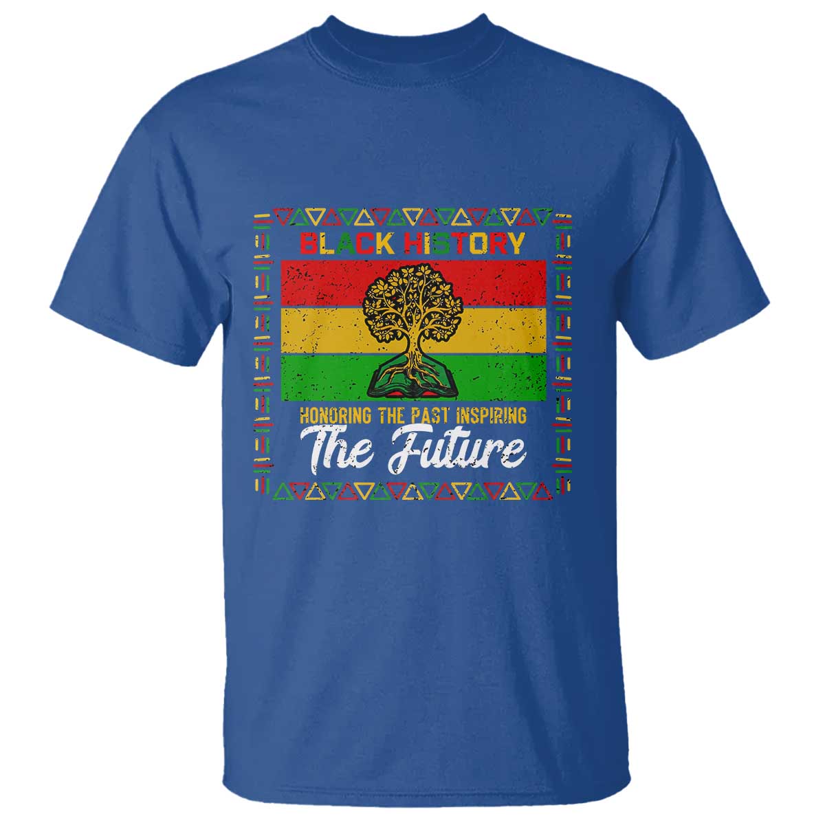 Black History Month T Shirt Honoring The Past Inspiring The Future - Wonder Print Shop