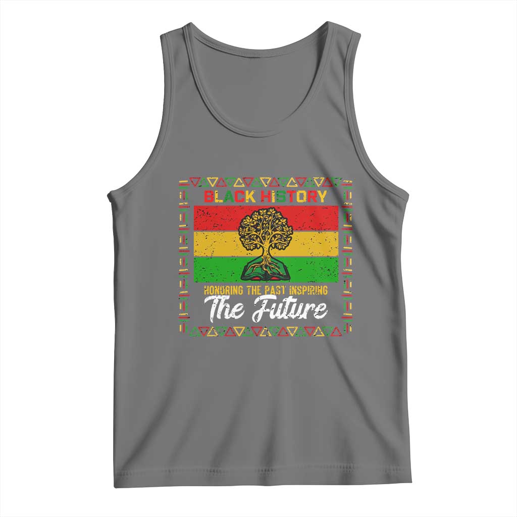 Black History Month Tank Top Honoring The Past Inspiring The Future - Wonder Print Shop