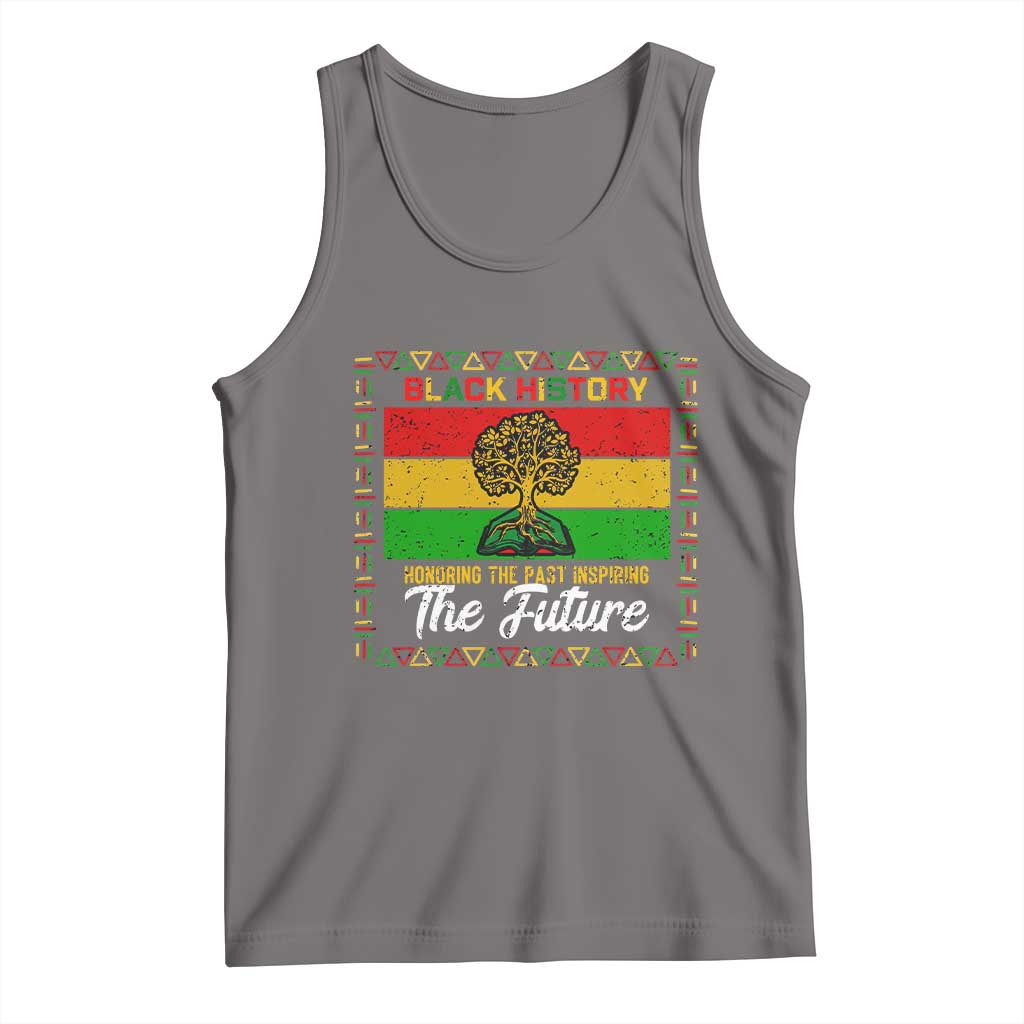 Black History Month Tank Top Honoring The Past Inspiring The Future - Wonder Print Shop
