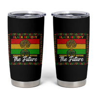 Black History Month Tumbler Cup Honoring The Past Inspiring The Future - Wonder Print Shop