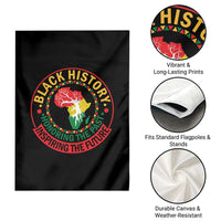 Inspiring The Future Honoring The Past Garden Flag African American Heritage - Wonder Print Shop