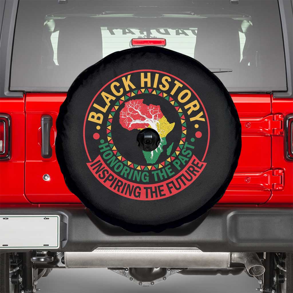 Inspiring The Future Honoring The Past Spare Tire Cover African American Heritage - Wonder Print Shop