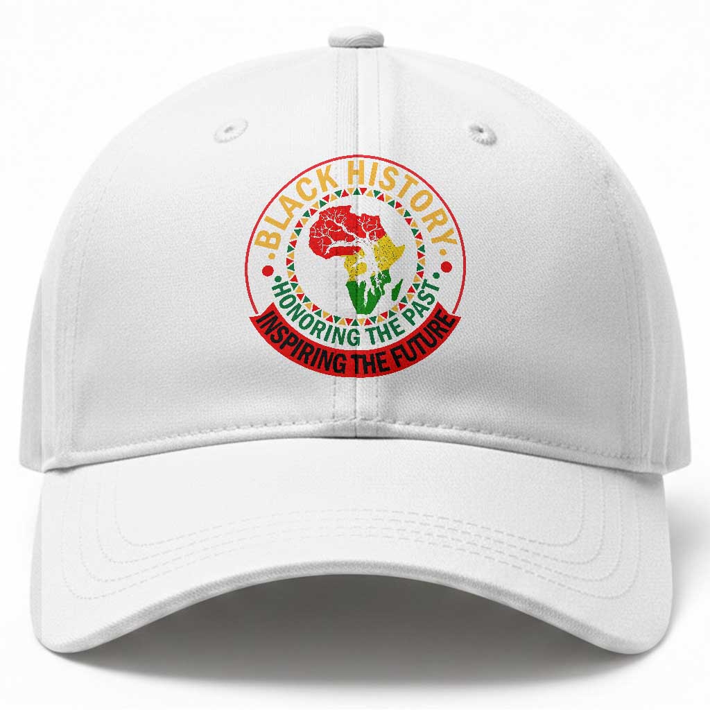Inspiring The Future Honoring The Past Baseball Cap African American Heritage
