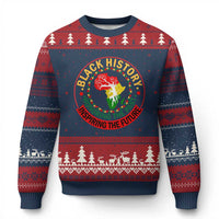 Inspiring The Future Honoring The Past Ugly Christmas Sweater African American Heritage - Wonder Print Shop
