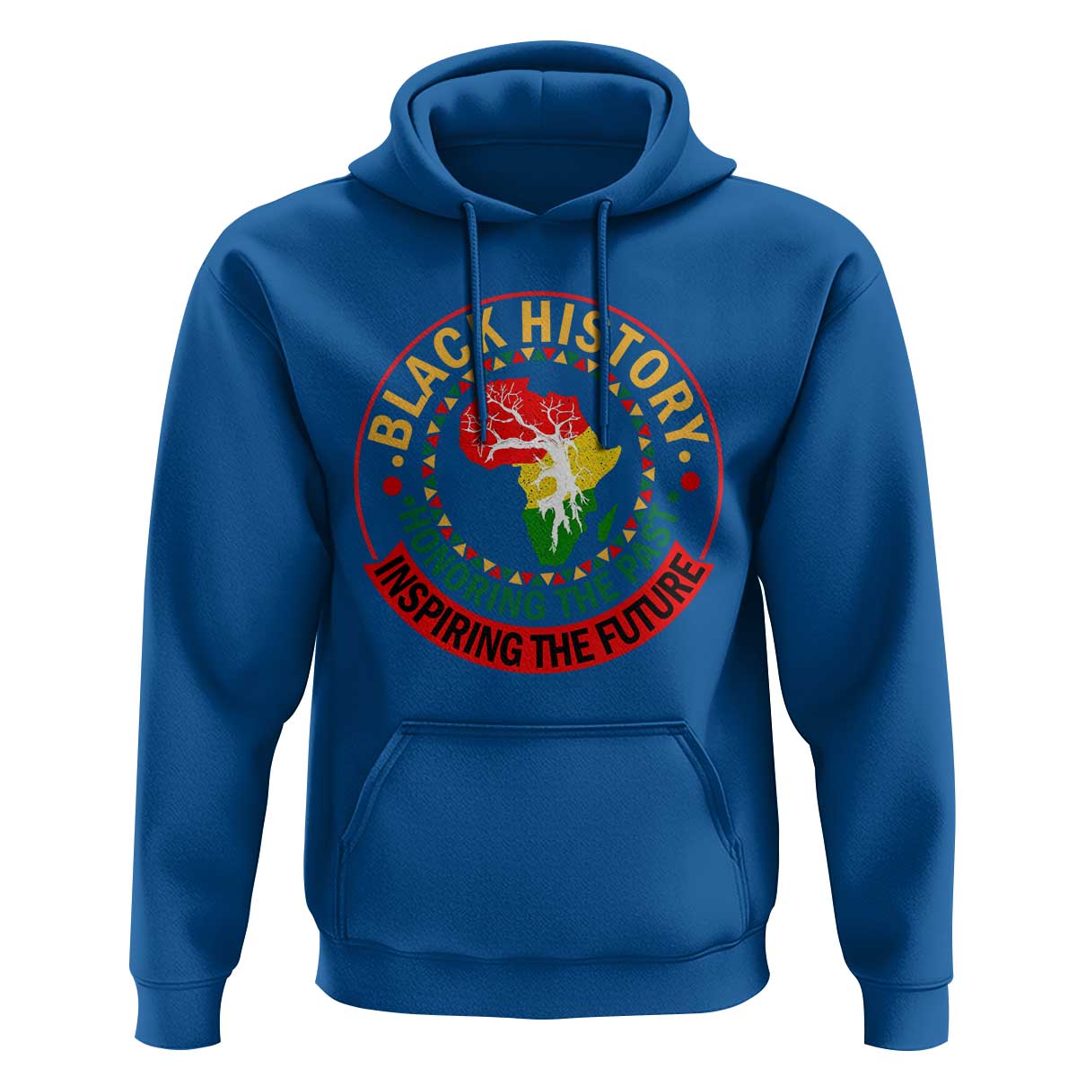 Inspiring The Future Honoring The Past Hoodie African American Heritage - Wonder Print Shop
