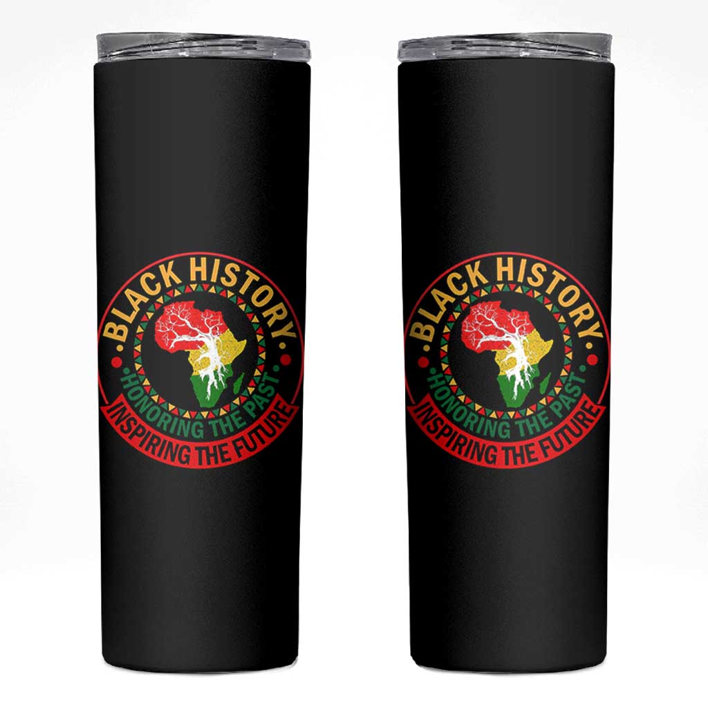 Inspiring The Future Honoring The Past Skinny Tumbler African American Heritage - Wonder Print Shop