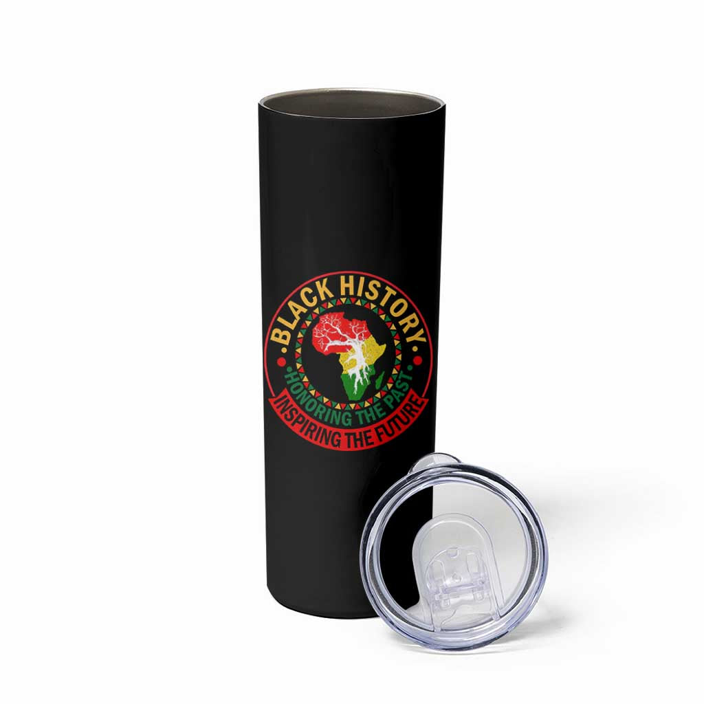 Inspiring The Future Honoring The Past Skinny Tumbler African American Heritage - Wonder Print Shop