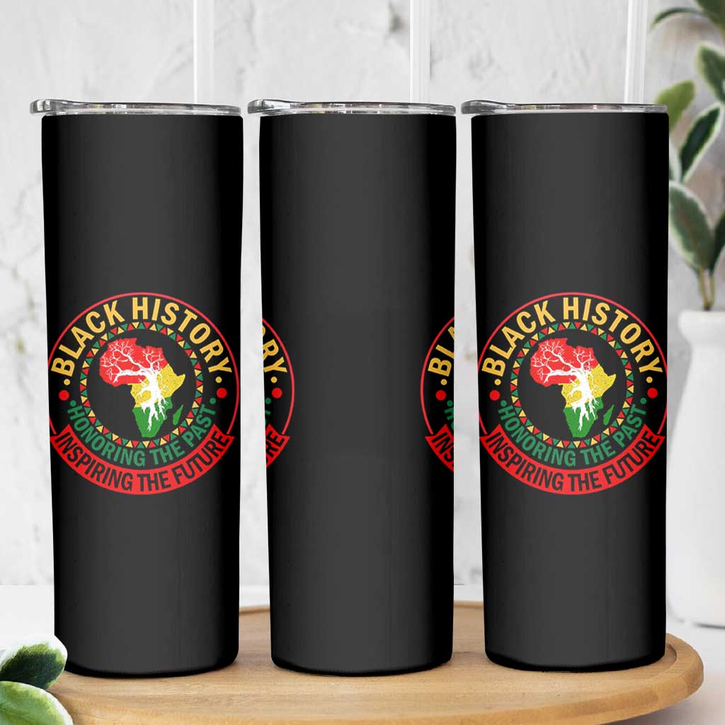 Inspiring The Future Honoring The Past Skinny Tumbler African American Heritage - Wonder Print Shop