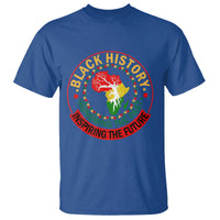 Inspiring The Future Honoring The Past T Shirt African American Heritage - Wonder Print Shop