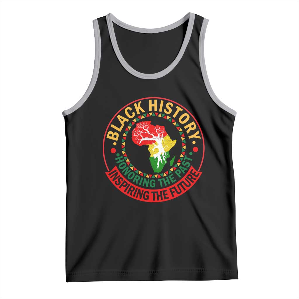 Inspiring The Future Honoring The Past Tank Top African American Heritage - Wonder Print Shop