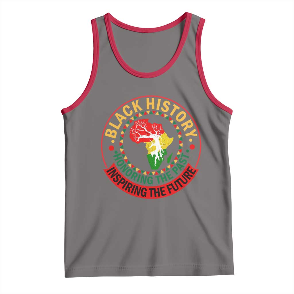 Inspiring The Future Honoring The Past Tank Top African American Heritage - Wonder Print Shop