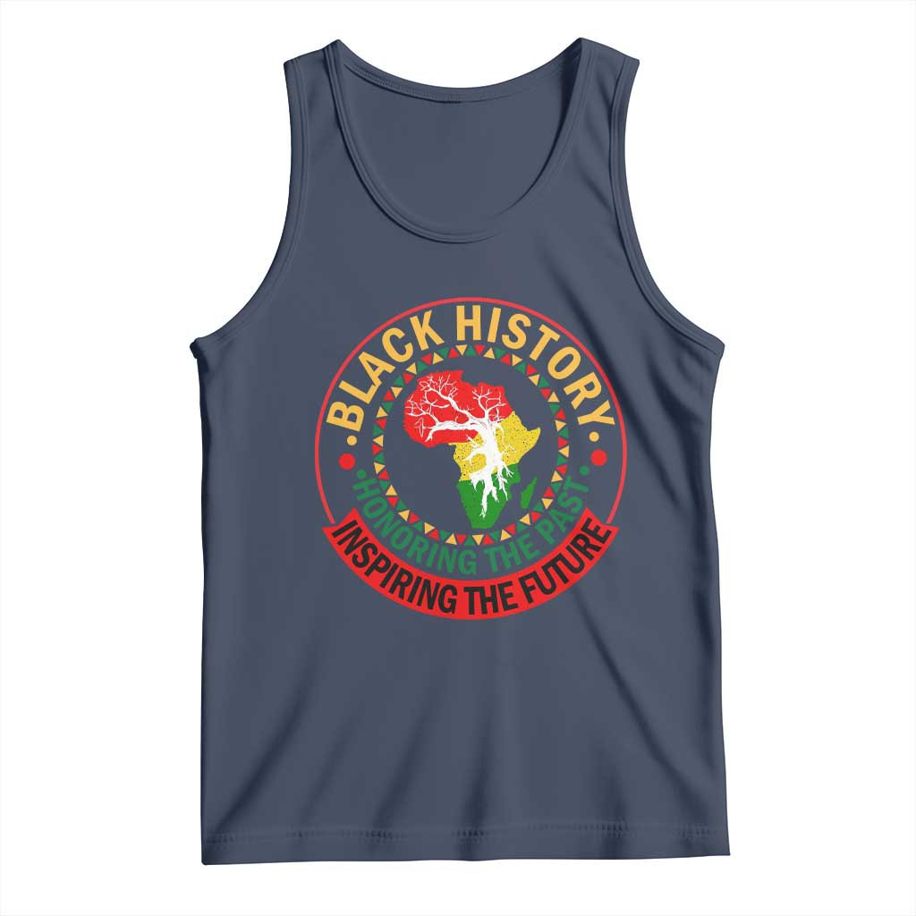 Inspiring The Future Honoring The Past Tank Top African American Heritage - Wonder Print Shop