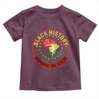 Inspiring The Future Honoring The Past Toddler T Shirt African American Heritage - Wonder Print Shop