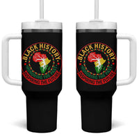 Inspiring The Future Honoring The Past Tumbler With Handle African American Heritage - Wonder Print Shop
