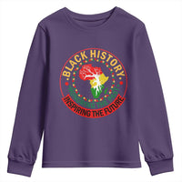 Inspiring The Future Honoring The Past Youth Sweatshirt African American Heritage - Wonder Print Shop