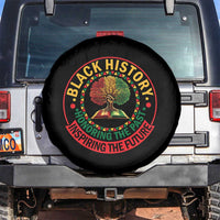 Black History Month Quote Spare Tire Cover Honoring The Past Inspiring The Future Gift - Wonder Print Shop