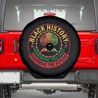Black History Month Quote Spare Tire Cover Honoring The Past Inspiring The Future Gift - Wonder Print Shop