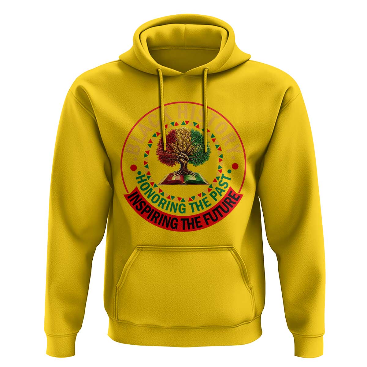 Black History Month Quote Hoodie Honoring The Past Inspiring The Future Gift - Wonder Print Shop