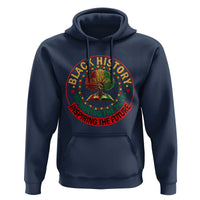 Black History Month Quote Hoodie Honoring The Past Inspiring The Future Gift - Wonder Print Shop