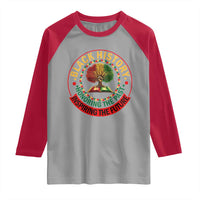 Black History Month Quote Raglan Shirt Honoring The Past Inspiring The Future Gift - Wonder Print Shop