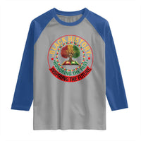 Black History Month Quote Raglan Shirt Honoring The Past Inspiring The Future Gift - Wonder Print Shop