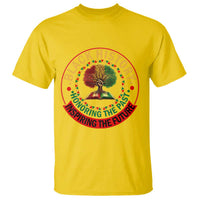 Black History Month Quote T Shirt Honoring The Past Inspiring The Future Gift - Wonder Print Shop