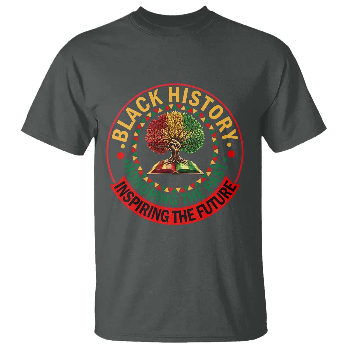 Black History Month Quote T Shirt Honoring The Past Inspiring The Future Gift - Wonder Print Shop