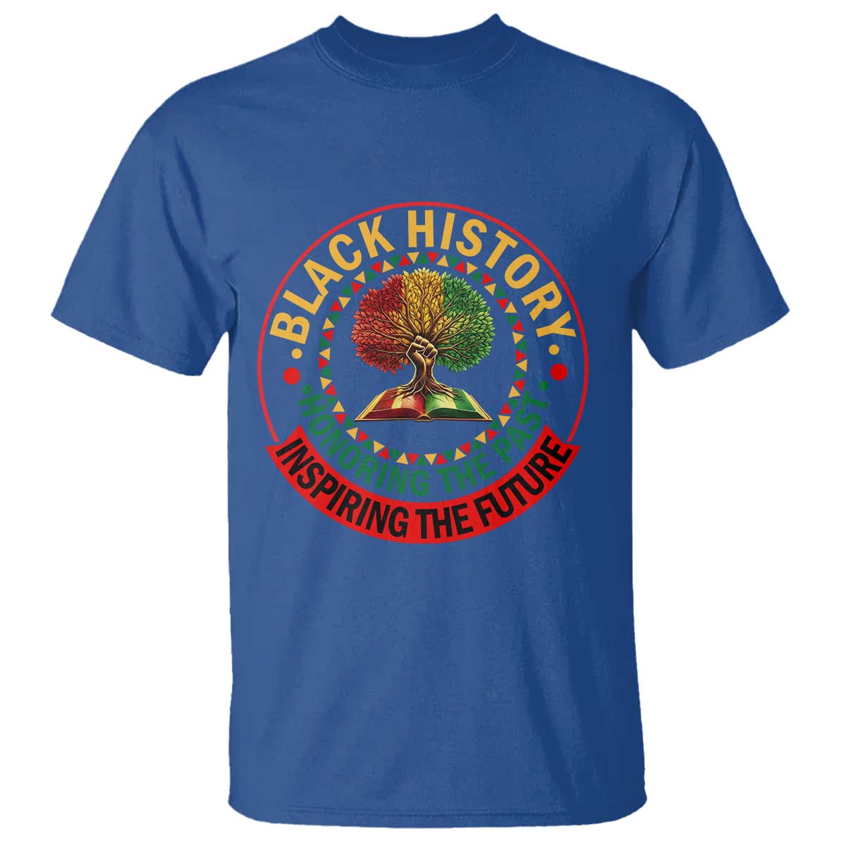Black History Month Quote T Shirt Honoring The Past Inspiring The Future Gift - Wonder Print Shop