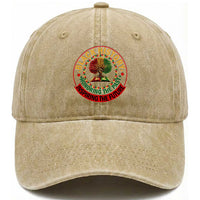 Black History Month Quote Washed Cotton Baseball Cap Honoring The Past Inspiring The Future Gift