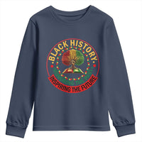 Black History Month Quote Youth Sweatshirt Honoring The Past Inspiring The Future Gift - Wonder Print Shop