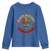 Black History Month Quote Youth Sweatshirt Honoring The Past Inspiring The Future Gift - Wonder Print Shop
