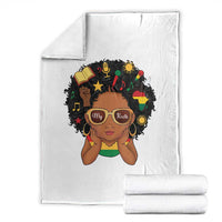 My Roots Black History Culture Pride Throw Blanket African American Heritage - Wonder Print Shop
