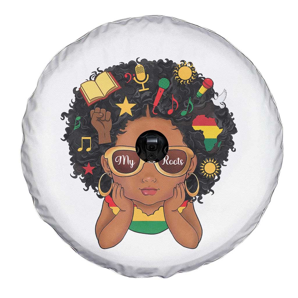 My Roots Black History Culture Pride Spare Tire Cover African American Heritage - Wonder Print Shop