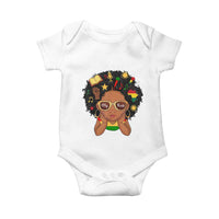 My Roots Black History Culture Pride Baby Onesie African American Heritage - Wonder Print Shop