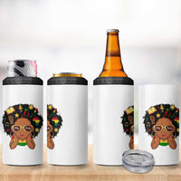 My Roots Black History Culture Pride 4 in 1 Can Cooler Tumbler African American Heritage - Wonder Print Shop